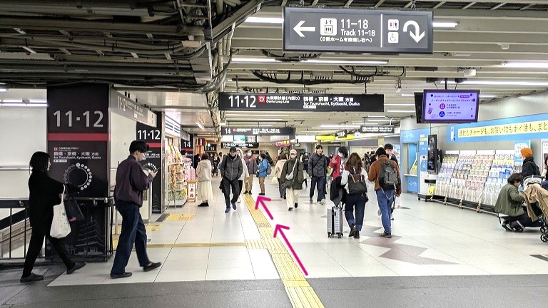 天王寺駅　通路2